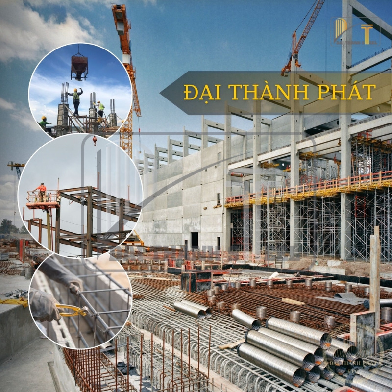 Đại Thành Phát - Đơn vị thi công nhà khung thép tiền chế uy tín chất lượng hàng đầu