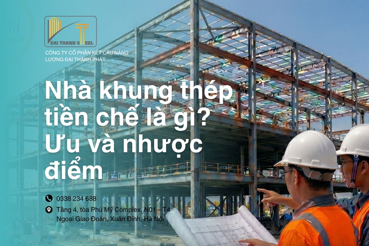 Nhà khung thép tiền chế